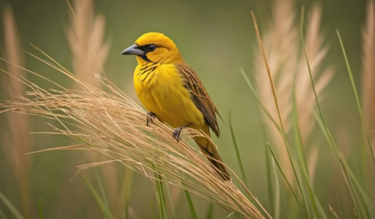Ndege mfumaji (Weaver bird) 